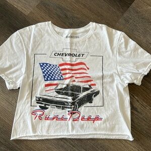 (42) nwot crop top tshirt